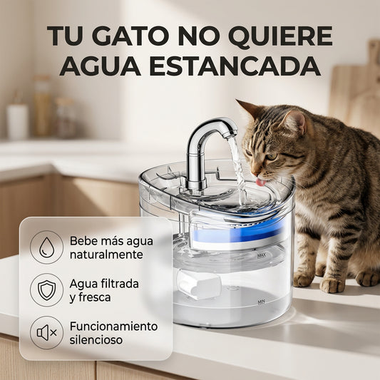 FeliFlow™ – Fuente Inteligente de Agua para Gatos